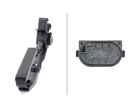 Sensor, accelerator pedal position