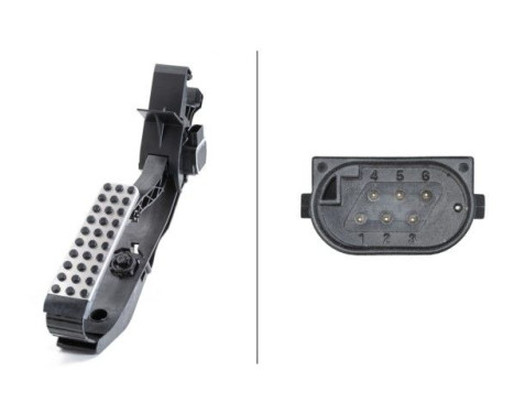 Sensor, accelerator pedal position