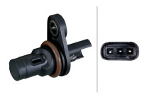 Sensor, camshaft position 6PU 009 121-011 Hella