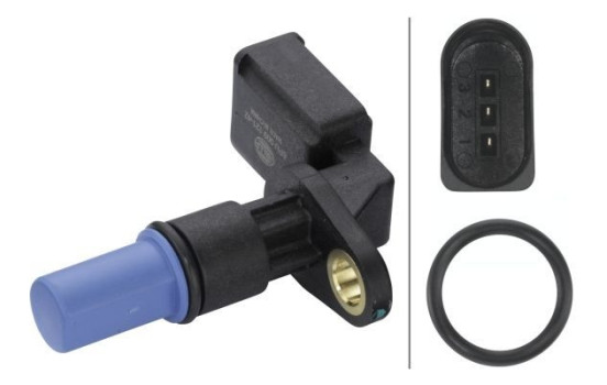 Sensor, camshaft position 6PU 009 121-421 Hella