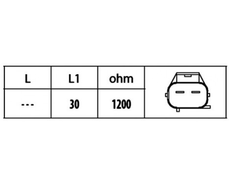 Sensor, camshaft position 6PU 009 146-621 Hella