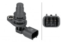 Sensor, camshaft position 6PU 013 122-471 Hella
