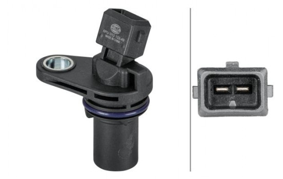 Sensor, camshaft position 6PU 013 122-491 Hella
