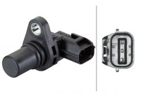Sensor, camshaft position 6PU 013 122-681 Hella