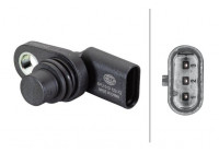 Sensor, camshaft position 6PU 013 122-721 Hella
