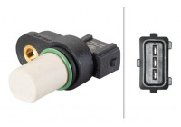 Sensor, camshaft position 6PU 013 122-731 Hella