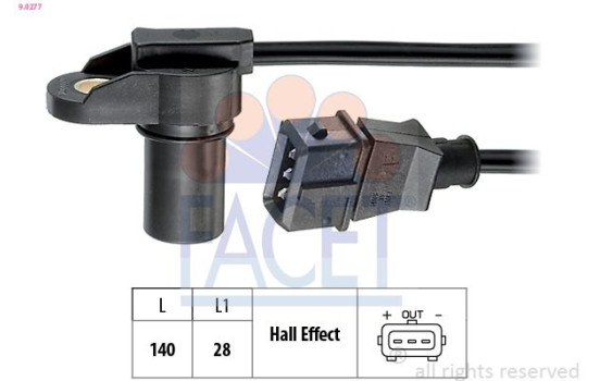 Sensor, camshaft position Made in Italy - OE Equivalent
