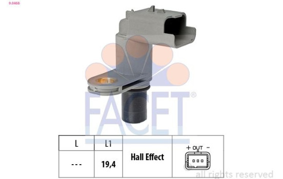 Sensor, camshaft position Made in Italy - OE Equivalent