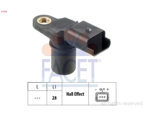 Sensor, camshaft position Made in Italy - OE Equivalent