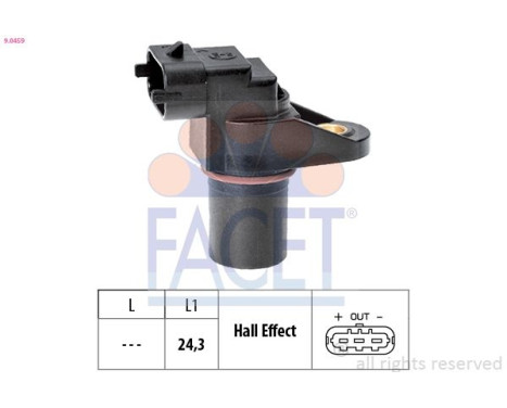 Sensor, camshaft position Made in Italy - OE Equivalent