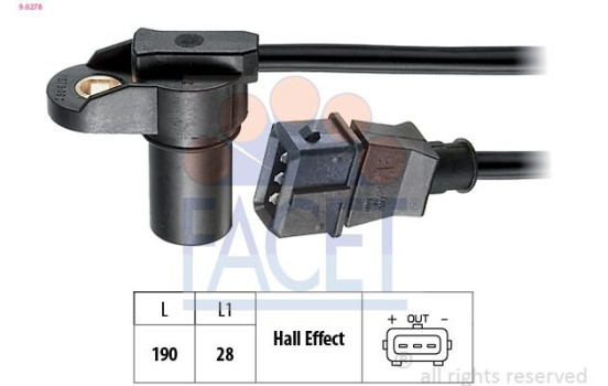 Sensor, camshaft position Made in Italy - OE Equivalent