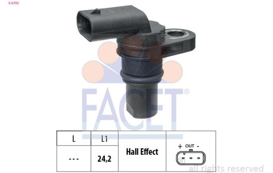 Sensor, camshaft position Made in Italy - OE Equivalent