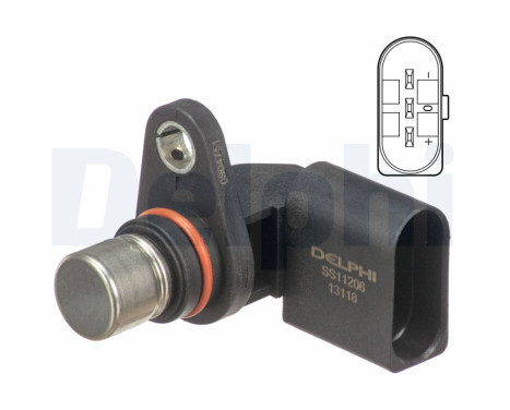 Sensor, camshaft position SS11206 Delphi, Image 2