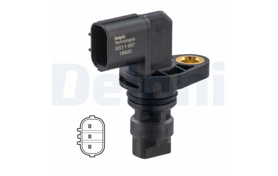 Sensor, camshaft position SS11487 Delphi