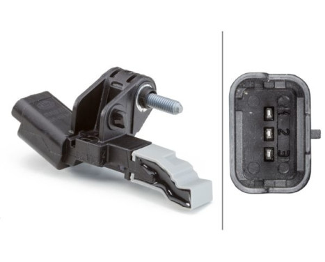 Sensor, crankshaft pulse 6PU 013 122-231 Hella