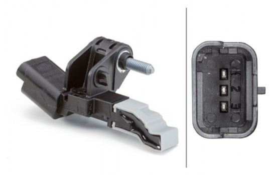 Sensor, crankshaft pulse 6PU 013 122-231 Hella