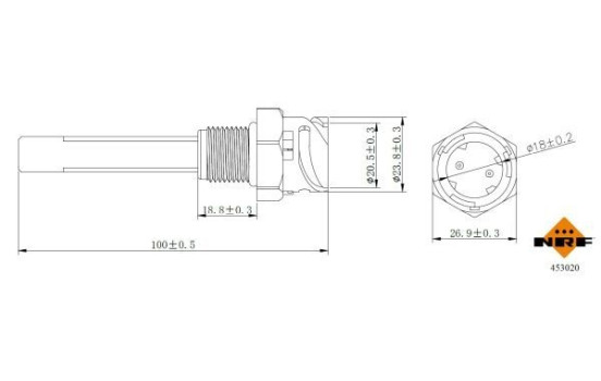 Sensor, coolant level, Image 5