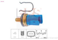 Sensor, coolant temperature Made in Italy - OE Equivalent 1.830.293 EPS Facet