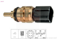 Sensor, coolant temperature Made in Italy - OE Equivalent 1830371 EPS Facet