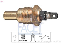 Sensor, coolant temperature Made in Italy - OE Equivalent 7.3046 Facet
