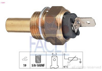 Sensor, coolant temperature Made in Italy - OE Equivalent 7.3047 Facet