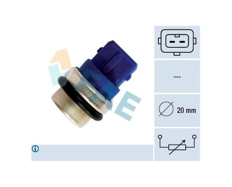 Sensor, coolant temperature
