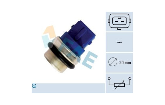 Sensor, coolant temperature