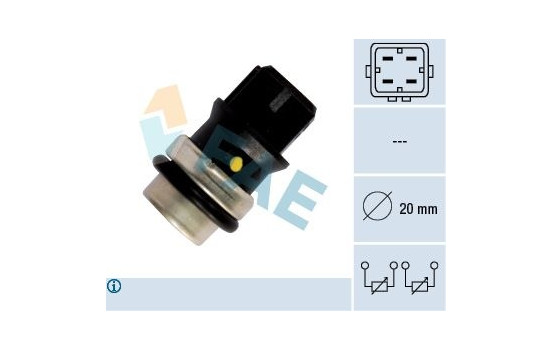Sensor, coolant temperature