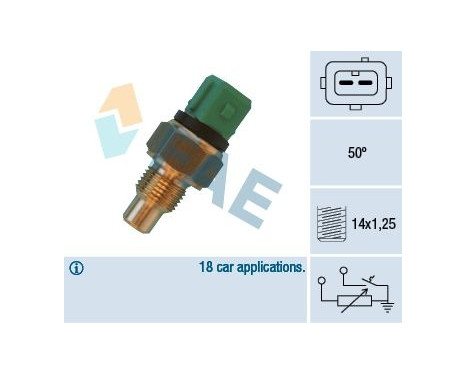 Sensor, coolant temperature
