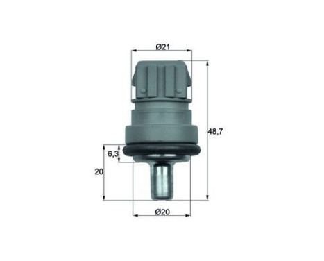 Sensor, coolant temperature