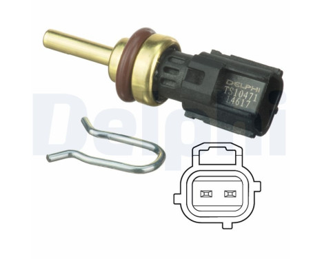 Sensor, coolant temperature