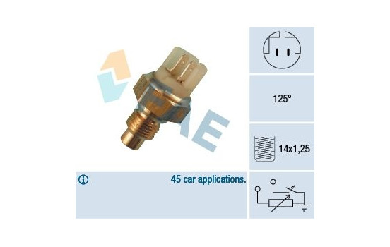 Sensor, coolant temperature