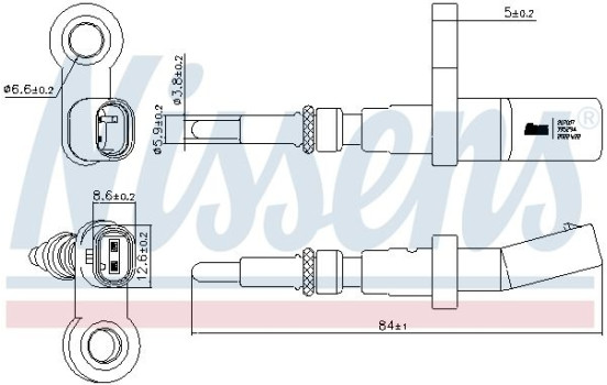 Sensor, coolant temperature