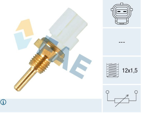 Sensor, coolant temperature
