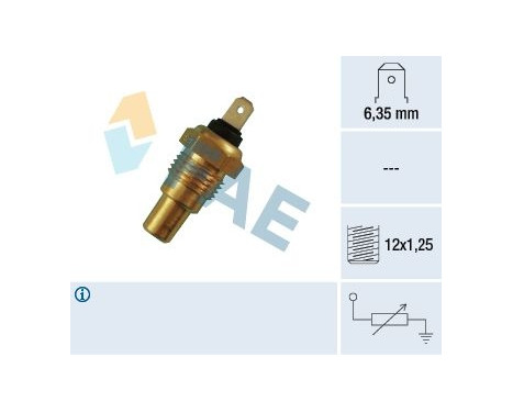Sensor, coolant temperature