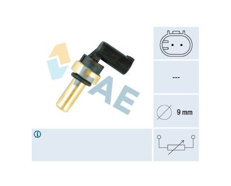 Sensor, coolant temperature