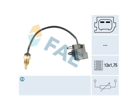 Sensor, coolant temperature