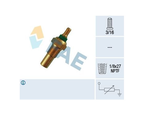 Sensor, coolant temperature