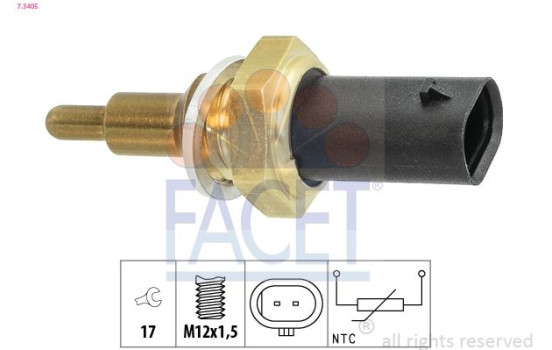 Temperature sensor 7.3405 Facet