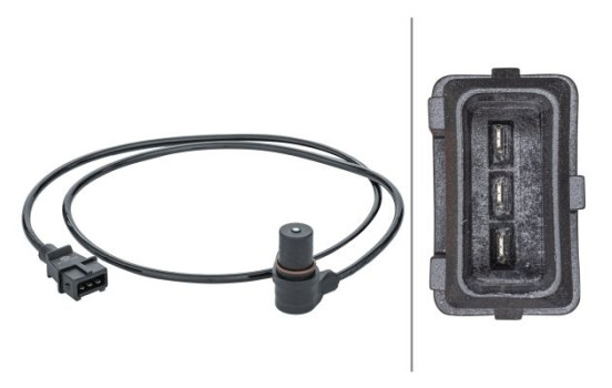 Crankshaft sensor 6PU 013 122-921 Hella