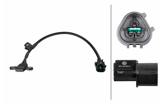 Crankshaft sensor 6PU 358 380-411 Hella