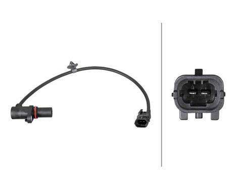 Crankshaft sensor 6PU 358 380-531 Hella