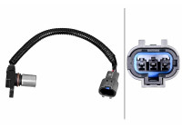 Crankshaft sensor 6PU 358 380-751 Hella