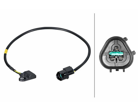 Crankshaft sensor 6PU 358 381-531 Hella