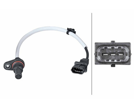 Crankshaft sensor 6PU 358 381-601 Hella