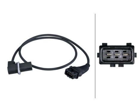 Sensor, crankshaft pulse 6PU 009 110-001 Hella