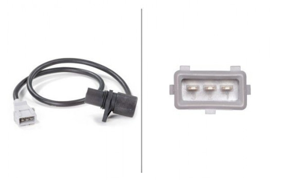 Sensor, crankshaft pulse 6PU 009 110-601 Hella