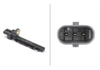 Sensor, crankshaft pulse 6PU 009 110-881 Hella