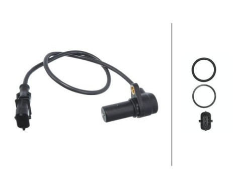 Sensor, crankshaft pulse 6PU 009 146-241 Hella