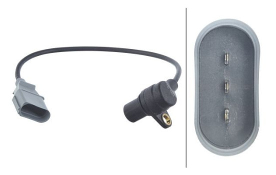 Sensor, crankshaft pulse 6PU 009 146-531 Hella, Image 2